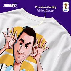 Leo Messi - Argentina Oversized Tee thumbnail 4