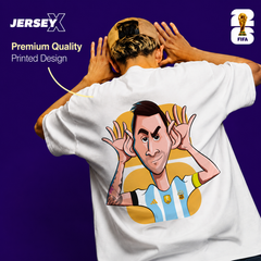 Leo Messi - Argentina Oversized Tee thumbnail 1
