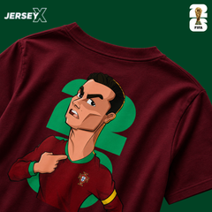 Cristiano Ronaldo - Portugal Oversized Tee thumbnail 4