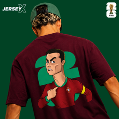 Cristiano Ronaldo - Portugal Oversized Tee thumbnail 1
