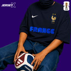 Mbappe - France Oversized Tee thumbnail 2
